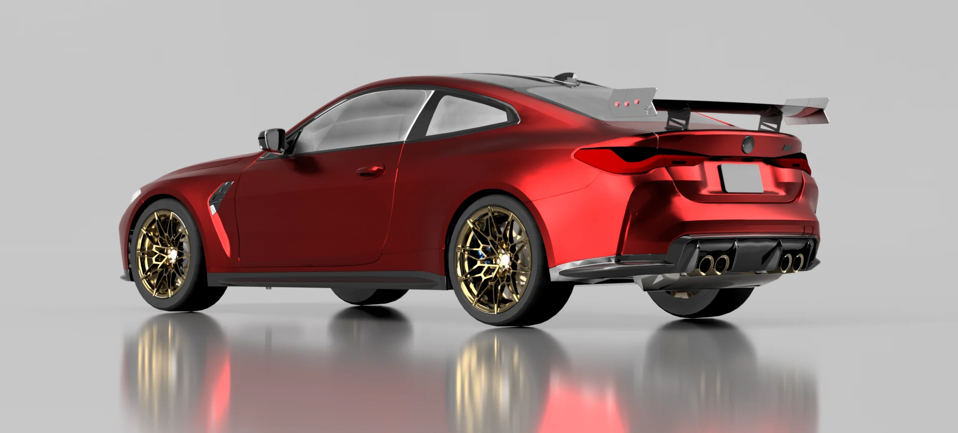 Tylne skrzydło 3DP-45 Arc Racelab - obrazek 4