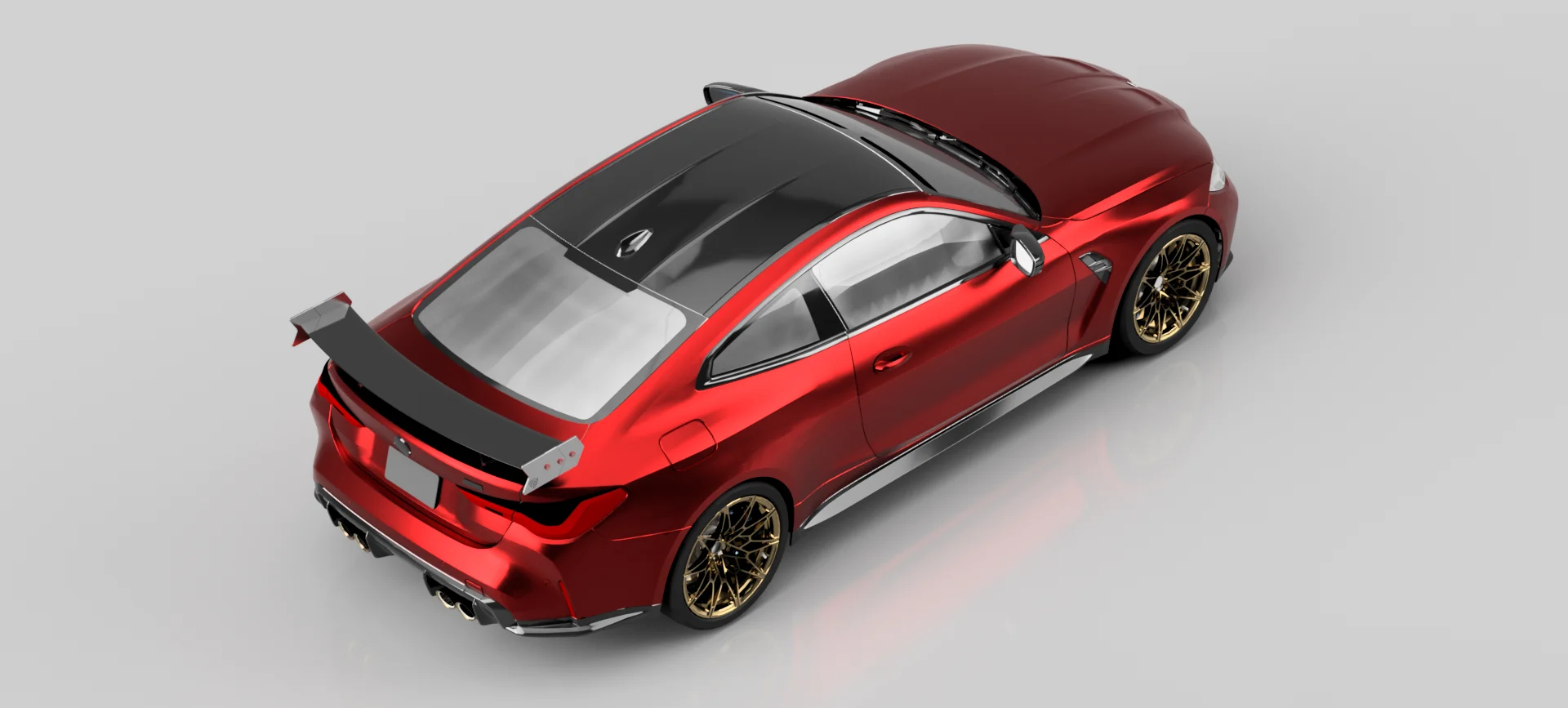 Tylne skrzydło 3DP-45 Arc Racelab - obrazek 2