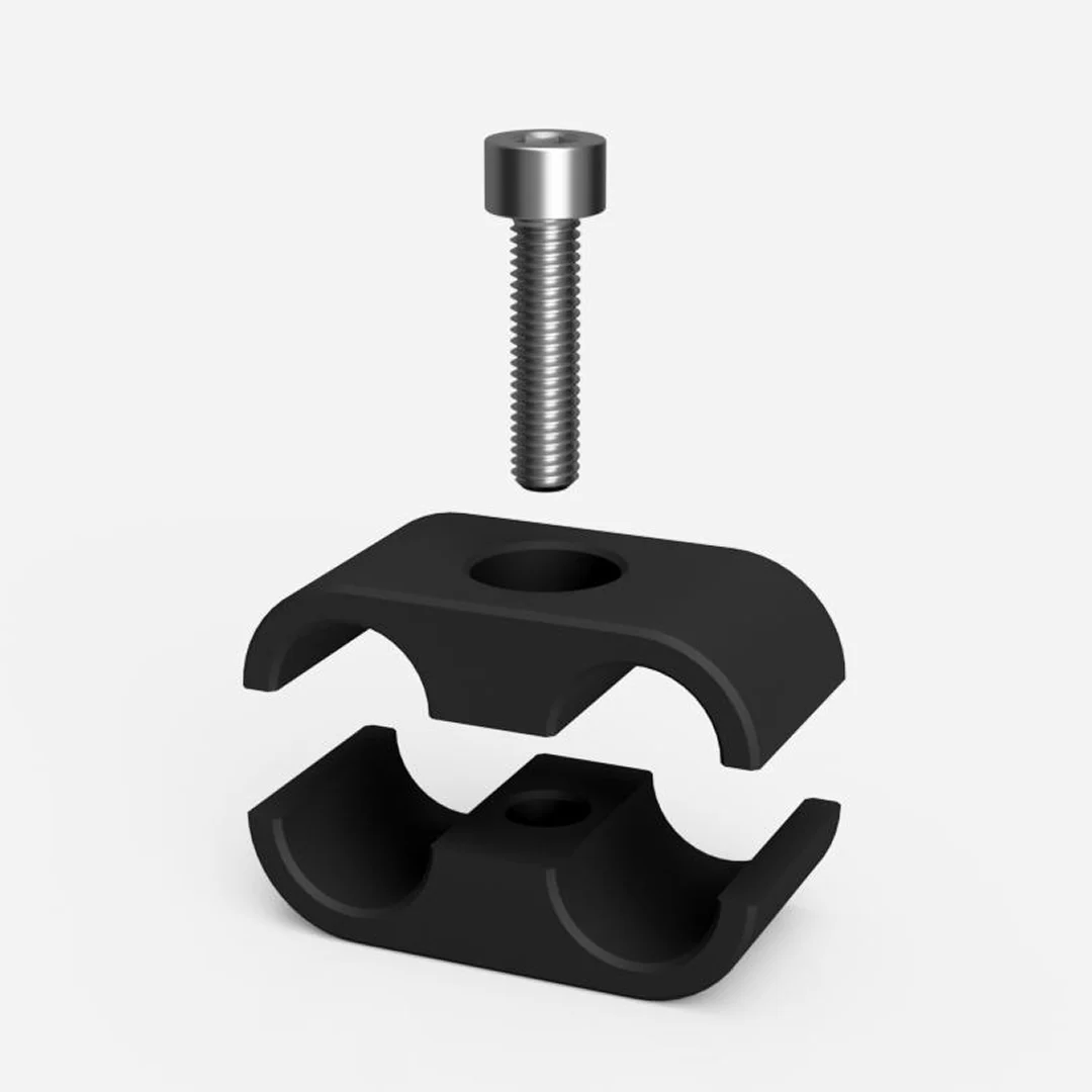 Spinki magistrali hamulcowej i paliwowej podwójne uniwersalne 4,75mm, 6,5mm, 9mm, 12mm