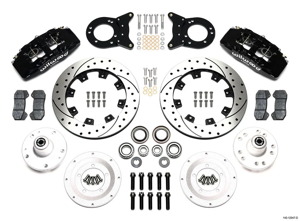 PRZEDNI ZESTAW HAMULCOWY WILWOOD FORGED DYNAPRO 6 DRILLED ROTORS
Part No: 140-12947-D - obrazek 3